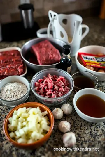 Classic Buffalo Beef on Weck ingredients