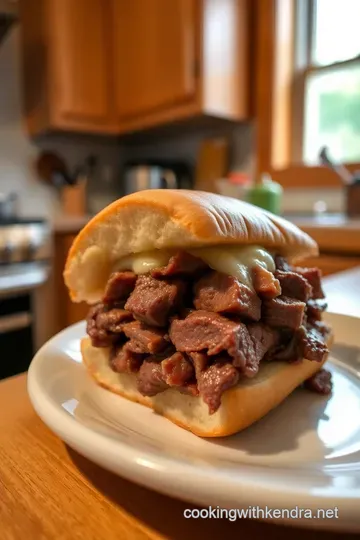 Classic Buffalo Beef on Weck steps