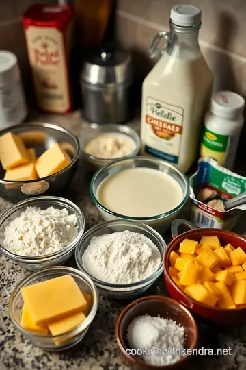 Classic Cheddar Cheese Sauce: The Perfect Pour-Over ingredients