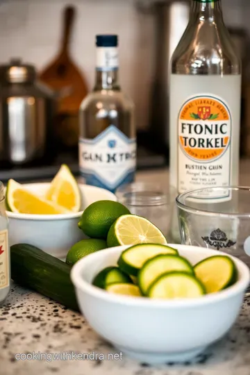 Classic Gin and Tonic: A Refreshing Twist on a Timeless Beverage ingredients