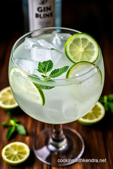 Classic Gin and Tonic: A Refreshing Twist on a Timeless Beverage presentation