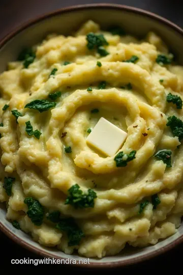 Classic Irish Colcannon: A Wholesome Embrace in a Bowl presentation