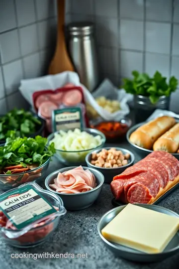 Classic Italian Grinder Sandwich: A Hearty Taste of Tradition ingredients