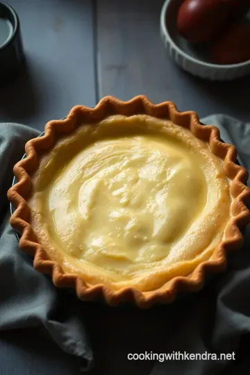 Classic Southern Chess Pie with a Twist presentation