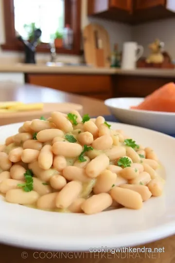 Creamy Hanover Baby Lima Beans with Garlic and Herbs steps