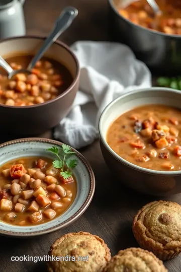 Tuscan Bean Soup with Tomato Muffins steps