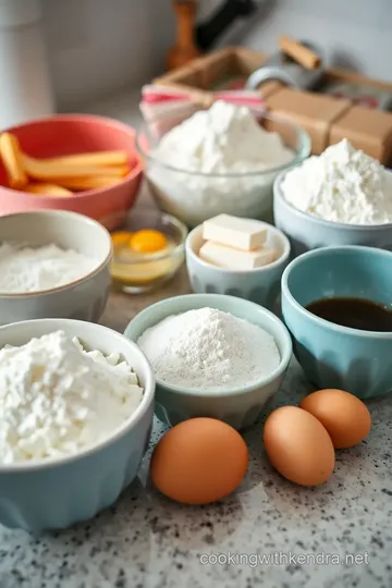 Cotton Candy Cakes ingredients