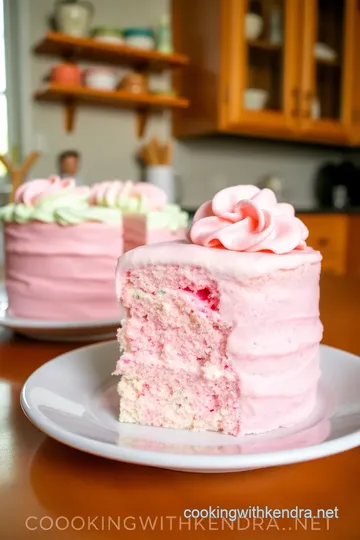 Cotton Candy Cakes steps