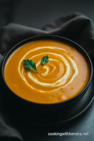 Cozy Cinderella Pumpkin Soup for a Magical Autumn Evening presentation