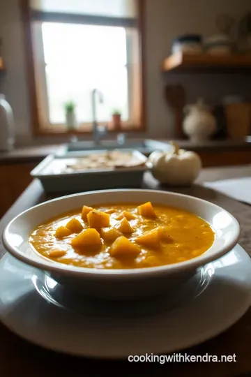 Cozy Cinderella Pumpkin Soup for a Magical Autumn Evening steps