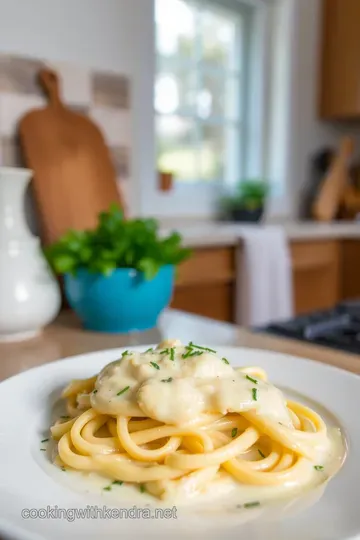 Creamy Garlic Parmesan Sauce steps