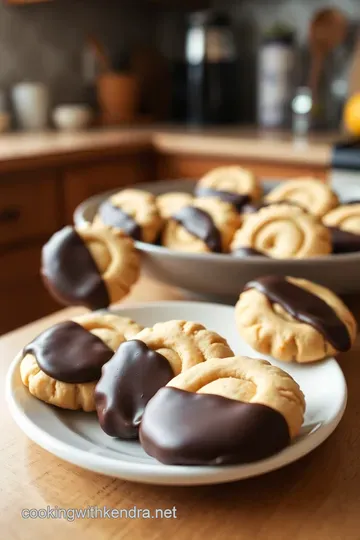 Crispy Chocolate-Dipped Pirouette Cookies steps