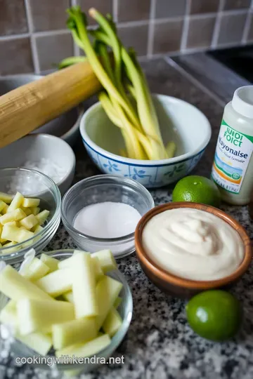 Crispy Yucca Fries with a Zesty Lime Dipping Sauce ingredients