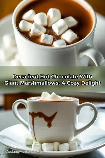 Decadent Hot Chocolate with Giant Marshmallows: A Cozy Delight