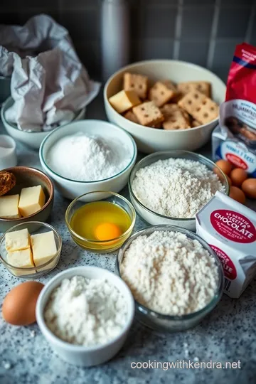 Decadent Hummingbird Bakery-Style Brownies ingredients