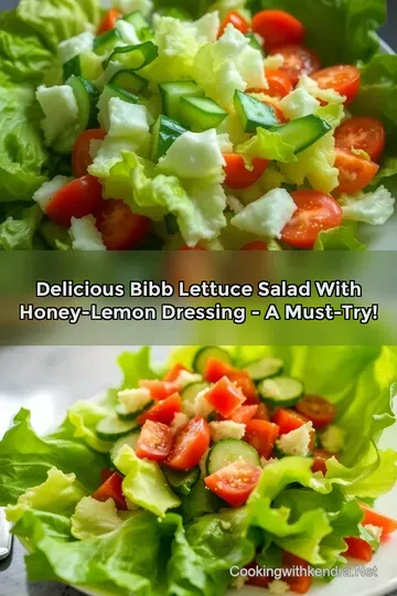 Delicious Bibb Lettuce Salad with Honey-Lemon Dressing - A Must-Try!