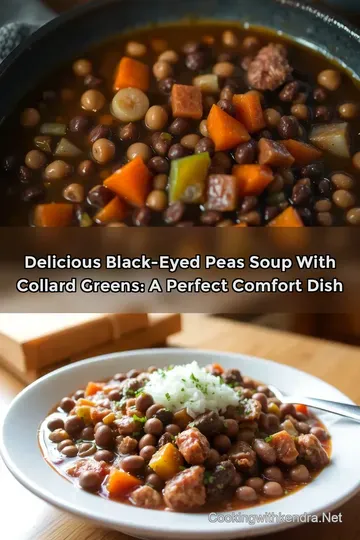 Delicious Black-Eyed Peas Soup With Collard Greens: A Perfect Comfort Dish