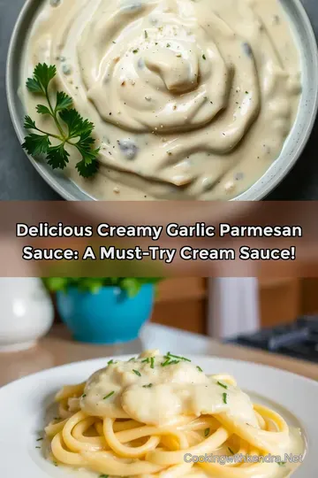 Delicious Creamy Garlic Parmesan Sauce: A Must-Try Cream Sauce!