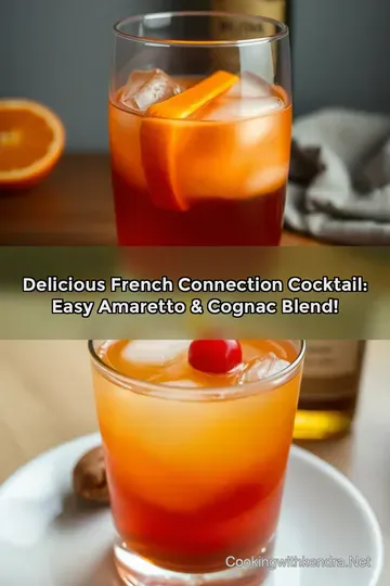 Delicious French Connection Cocktail: Easy Amaretto & Cognac Blend!