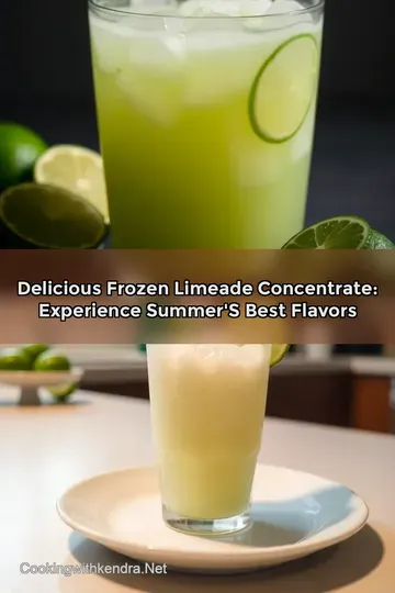 Delicious Frozen Limeade Concentrate: Experience Summer' s Best Flavors
