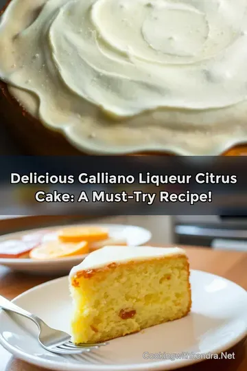 Delicious Galliano Liqueur Citrus Cake: A Must-Try Recipe!