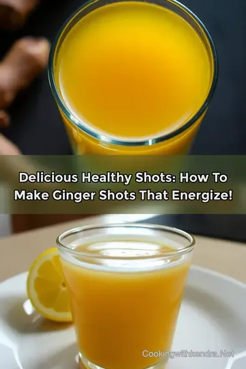Delicious Healthy Shots: How to Make Ginger Shots That Energize!