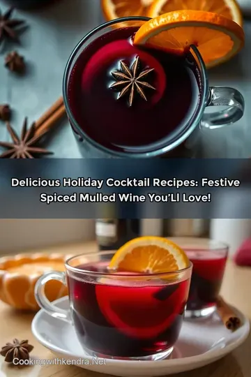 Delicious Holiday Cocktail Recipes: Festive Spiced Mulled Wine You’ll Love!