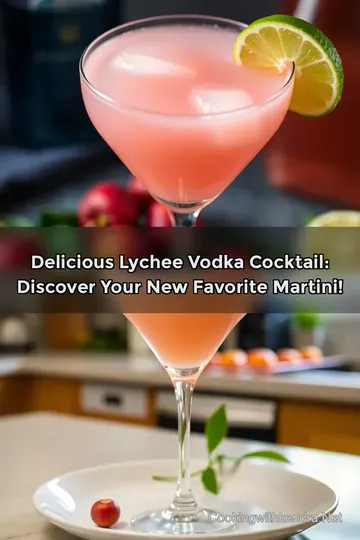 Delicious Lychee Vodka Cocktail: Discover Your New Favorite Martini!