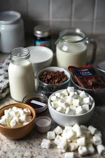 Deluxe Hot Chocolate with Marshmallows ingredients