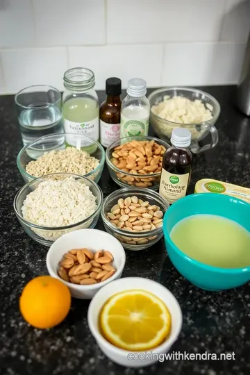 Easy Orgeat Syrup: A Sweet Almond Elixir ingredients