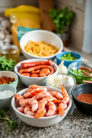 Easy Prawn and Chorizo Linguine: 5 Delicious Ways to Ignite Your Dinner! ingredients