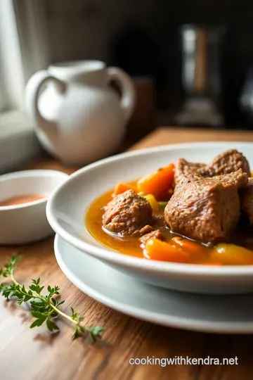 Elegant Beef Consommé: A Classic French Delicacy steps
