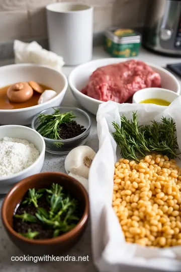 Elevated Lamb Noisettes with Rosemary-Garlic Crust ingredients