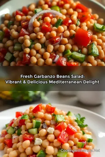 Fresh Garbanzo Beans Salad: Vibrant & Delicious Mediterranean Delight