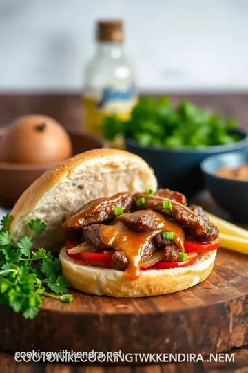 Grill Asian Lamb Sandwiches with Hoisin Flavor ingredients