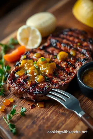 Grilled Ribeye with Zesty Black Bean Relish ingredients