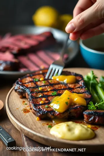 Grilled Ribeye with Zesty Black Bean Relish steps