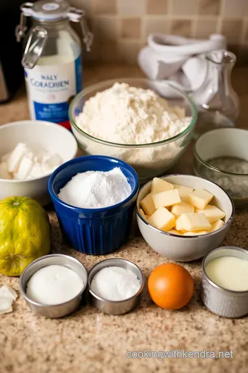 Hearty Homemade White Loaf Bread ingredients