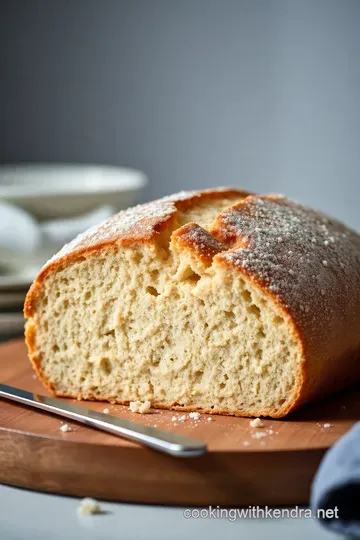 Hearty Homemade White Loaf Bread presentation