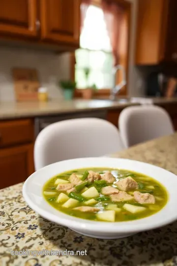 Hearty Southern-Style Turnip Green Soup with Ham and Garlic steps