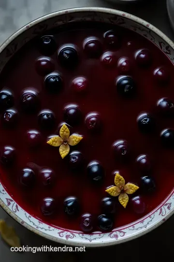 Homemade Cassis Liqueur: A Sweet Taste of France presentation