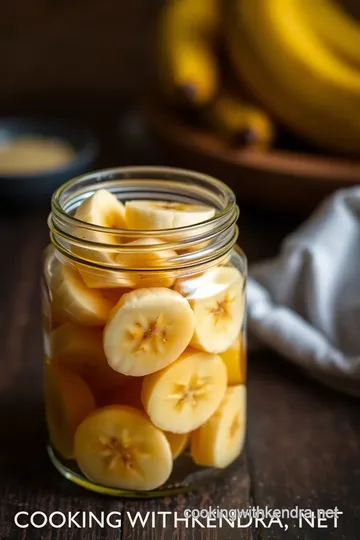 Homemade Banana Extract Recipe presentation