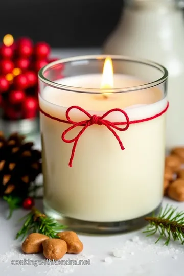 Christmas Cookie Scented Candle presentation