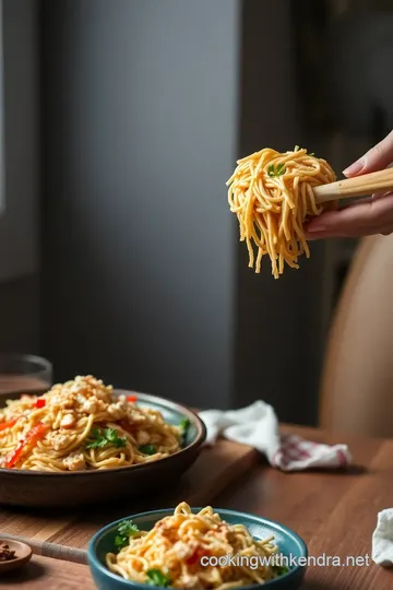 Asian Chicken Salad with Crunchy Noodles steps