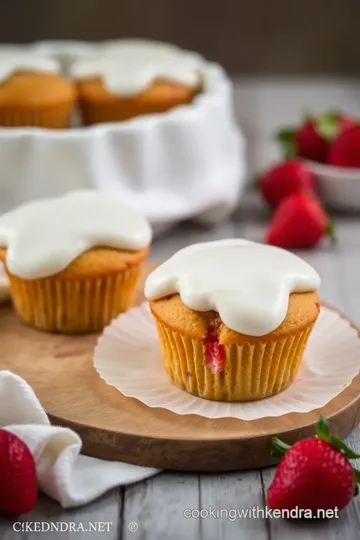 Strawberries Romanoff Muffins Recipe steps