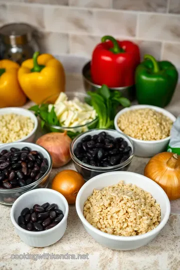 Peppers Stuffed with Fontinella Bliss ingredients