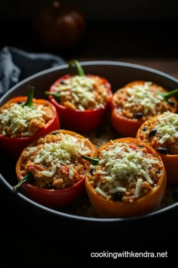 Peppers Stuffed with Fontinella Bliss presentation