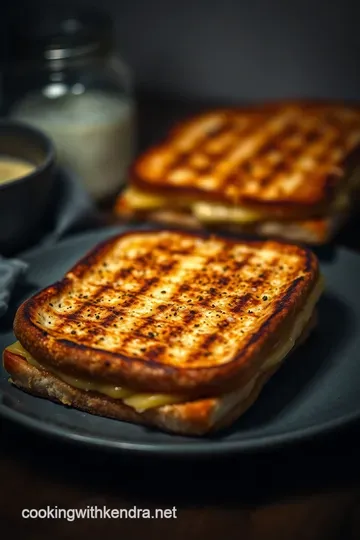 Perfectly Crusty Panini Bread: Your Go-To for Gourmet Sandwiches presentation