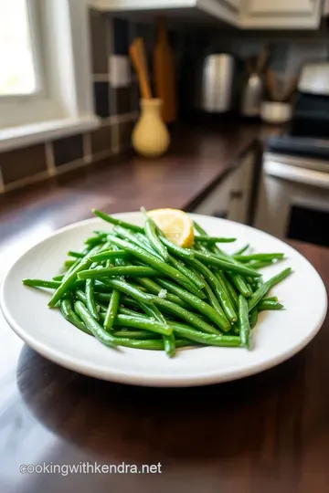 Perfectly Steamed Green Beans with a Touch of Lemon steps