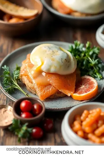 Smoked Salmon Benedict ingredients